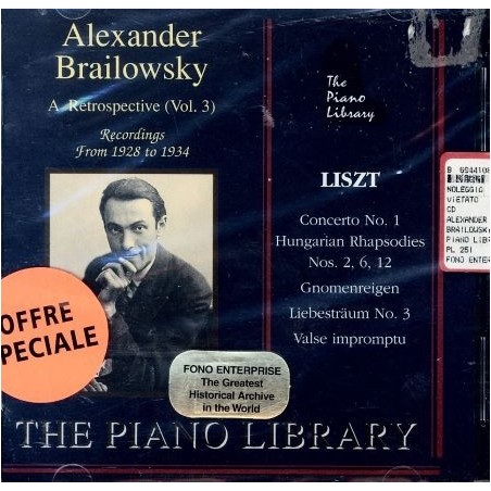 LISZT - Brailowsky - Concerto pour piano et orchestre n°1 en mi bémol ma